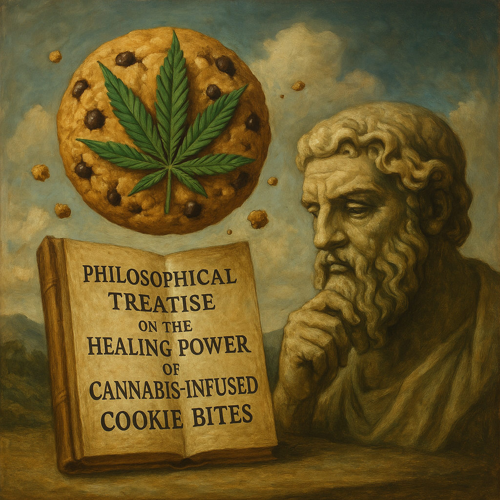 Cookie Bites and Cosmic Affairs: A Treatise on Lissas Healing Infused Comestibles